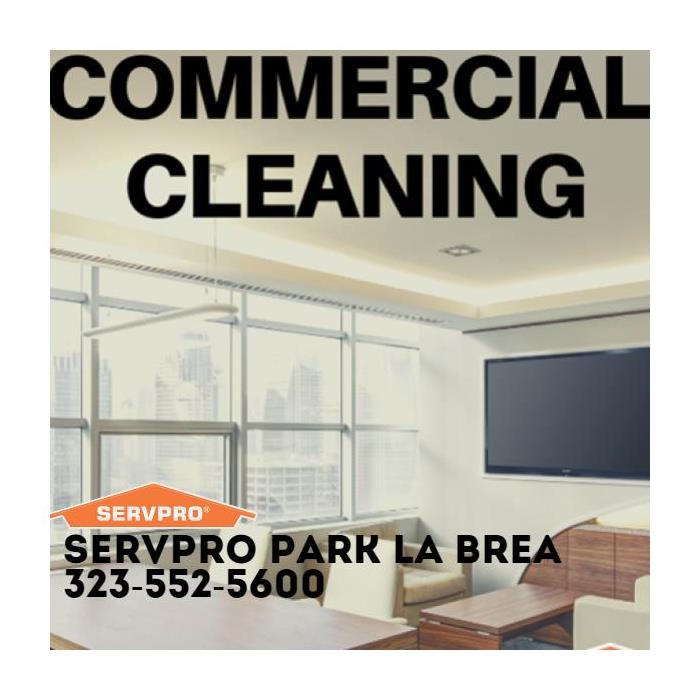 An office building perfectly cleaned with services provided by SERVPRO. 