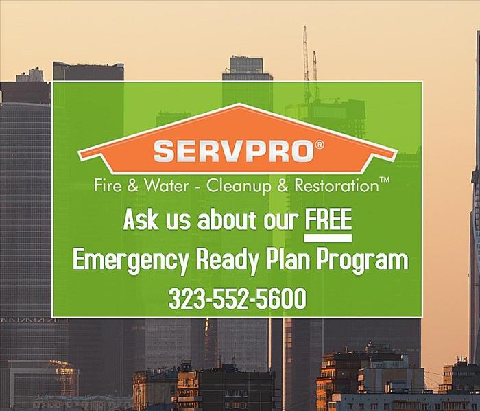 The SERVPRO Emergency Readiness Plan offered for FREE.
