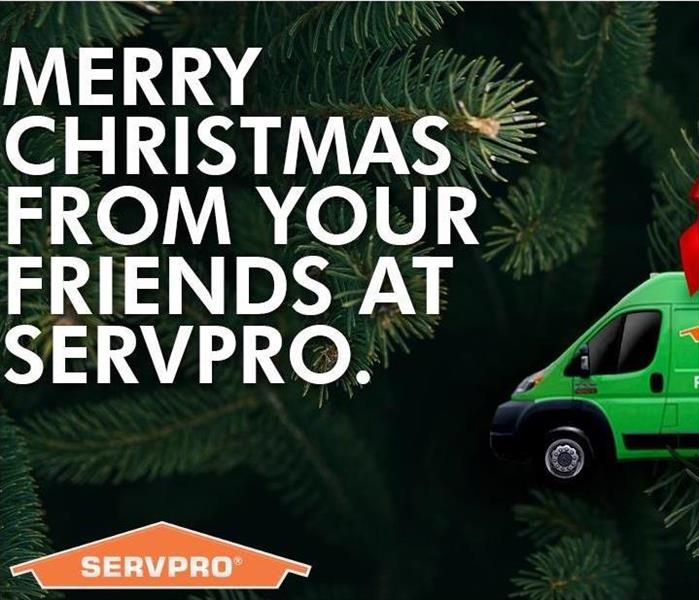 SERVPRO truck and Christmas tree ornament 