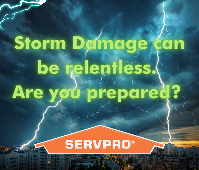 Thunderstorm with SERVPRO logo 